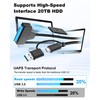 RUIZHI Sata Kabel Sata auf USB Adapter für 2,5"/3,5" HDD/SSD,