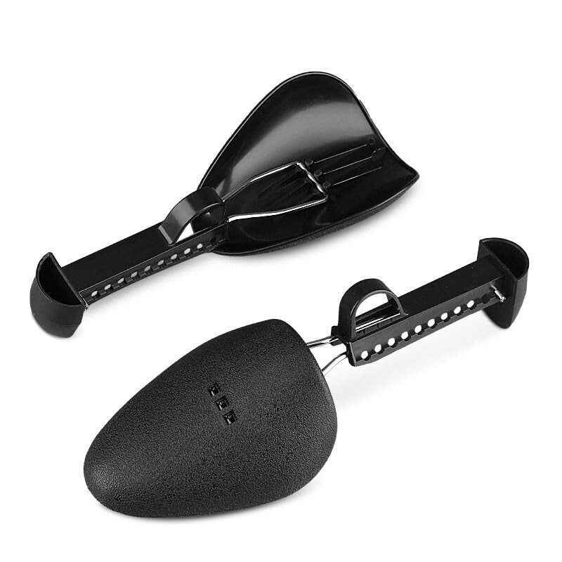 VASANA 2 Pairs Adjustable Plastic Shoe Tree Lightweight Shoe Stretchers