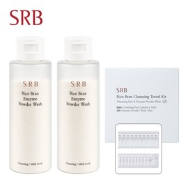 SRB (SRB)SRB 쌀뜨물 미강 효소 세안제 70g 2개 + 트래블키트 (세안제 클렌징패드) (SRB) SRB Rice Wash Water Rice Bran Enzyme Cleanser 70g 2 Pieces + Travel Kit (Cleanser Cleansing Pad)