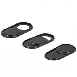 DeLock 20652 Webcam Cover for Notebook, Tablet and Smartphone Pack of 3