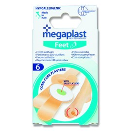 6 Coricidal Corn Dressings for Calluses Feet and Partridges