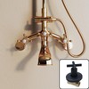 Dnyta Brass Concealed Water Stop Valve, Water Shut Off Valve