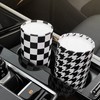 PACIOCEAN 4 Pack Car Tissues Holder with Facial Tissues,Cylinder Holder