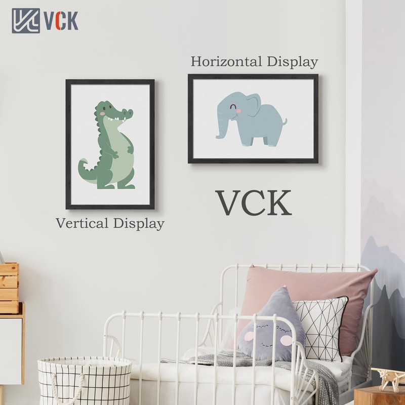 VCK 20x30 Black Poster Frame 3 Pack, Picture Frame with
