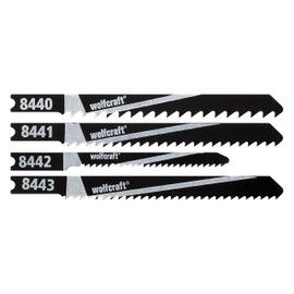 wolfcraft Jigsaw Blade Set 10 Pcs., U-shank I 8440000