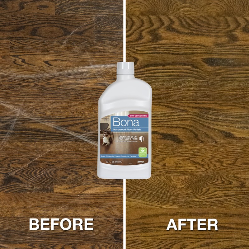 Bona Hardwood Floor Polish - 32 fl oz - Low