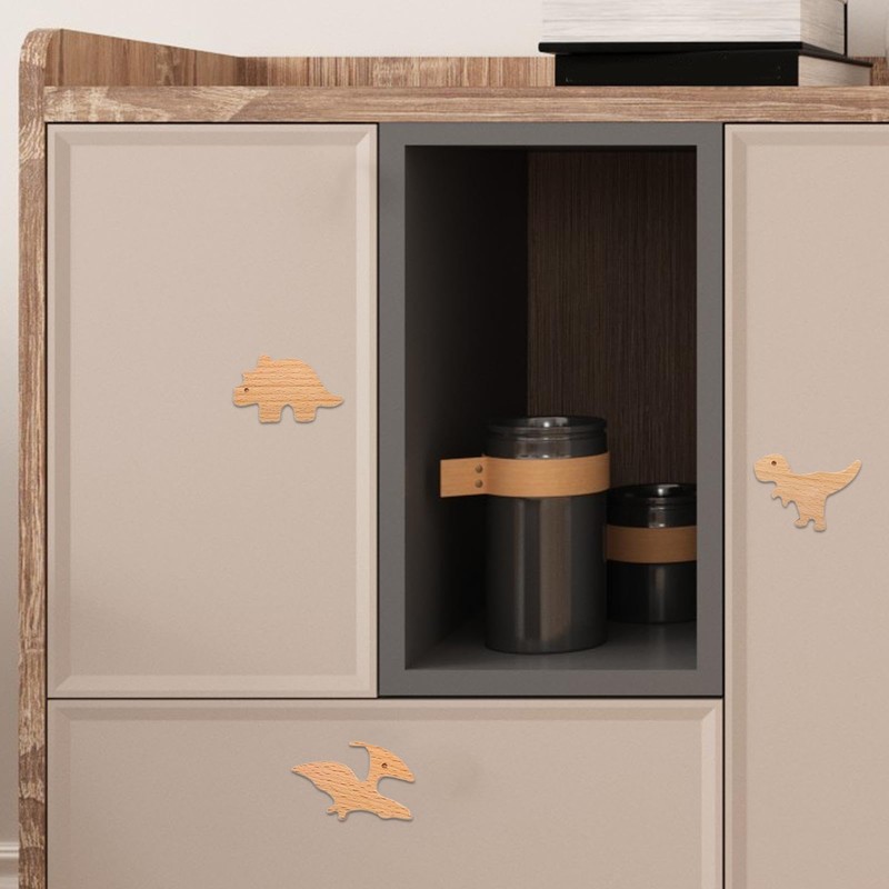 Animal Drawer Pulls | Dinosaur Decorative Kids Drawer Pulls |