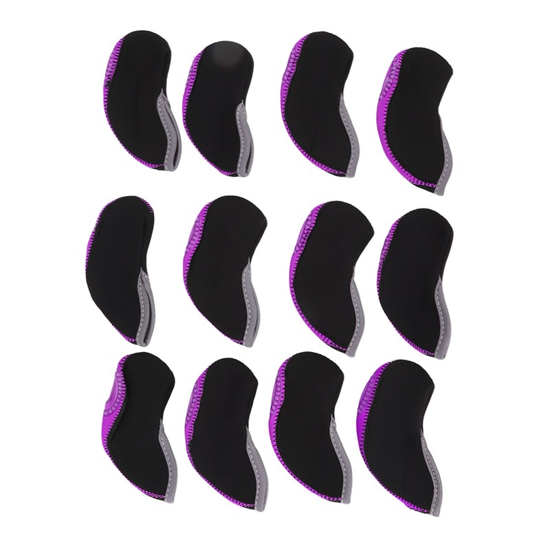 12PCS Golf Club Head Covers Neoprene Scratch Proof Golf Club