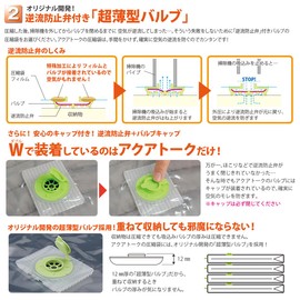 Ishizaki Chemicals CH-12054 Clothes Compression Bags with Hangers, Pack of 2, Moisture Indicator