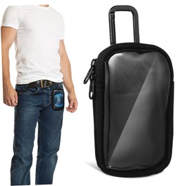 Operitacx Outdoor Organizer Bag für Handy Zubehör TPU Tragetasche Kompakte Aufbewahrungslösung für Reisen Camping Vielseitig Einsetzbar mit Kletterverschluss Großem Stauraum für Kleine