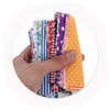 COHEALI 50pcs Cotton Fabric Squares for Quilting Crafting and Patchwork