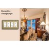 Henne Bery Rope Edge Decorative Wall Plate Switch Plate Outlet