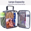 Oraben Stadium Approved Clear Lunch Bag for Sprots Work,Clear Lunch
