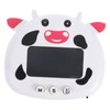Gatuida Adorable Cartoon Countdown Timer Compact Portable Kitchen Timer for