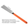 10in Twosided Tooth Long Handle Woodworking Saw Manual Operation Handsaw