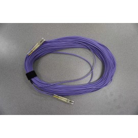 Unbranded LC to LC OM3 50 Multimode Purple, 10 GIG 25 Meters, 50/125 LC/LC 25M