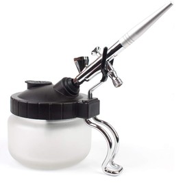 Ausuc Airbrush cleaning gun, 4-piece cleaning set with airbrush cleaning set, cleaning brush, cleaning needles, cleaning paddle