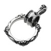 Cenote p0252 Gothic Glass Holder Pendant [Silver 925 Silver Accessories],