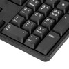 Computer Keyboards Ergonomic Design Durable USB Wired Arabic English Mechanical