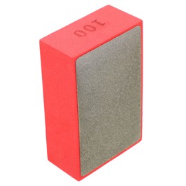 SHINEOFI Polishing Pad Buffing Fine Grit Sandpaper Grits Sanding Hand Object Marbles Pads Diamond Disc for Tile Concrete Tools Diamond Sandpaper Tile Tools Red Corundum