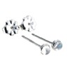 Sterling Silver Tiny Post Stud Piercing Earrings for Cartilage Tragus