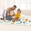 Bammax X-Large Waterproof Foam Padded Baby Play Mat | Reversible