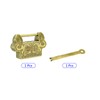 M METERXITY Retro Padlock - Boxes Padlock Chinese Age Style