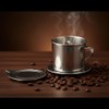 1 Set Vietnamese Coffee Filter Stainless Steel Coffee Pot Drip