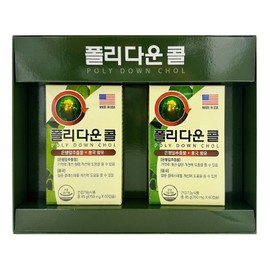 New Poly Downcall 120 Capsules Ginkgo Leaf Red Yeast Cholesterol Improvement, 1 unit, 120 tablets / 뉴폴리다운콜 120캡슐 은행잎 홍국 콜레스테롤개선, 1개, 120정