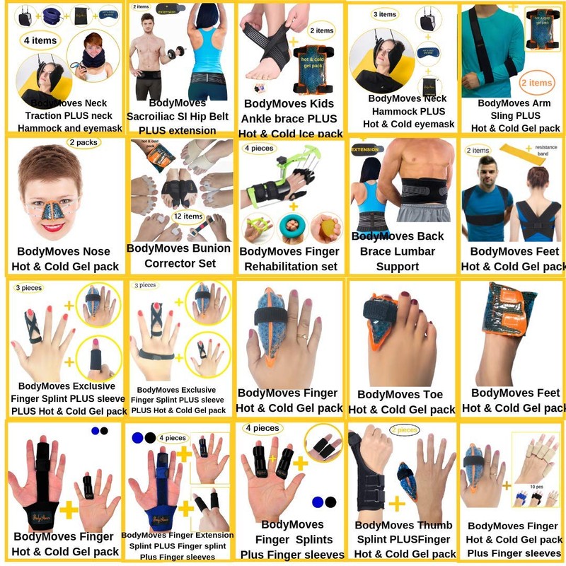 BodyMoves Exclusive Toe Hot & Cold ice Gel Pack -Reusable