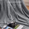 WAVVE Fleece Blanket Sofa Throw - Blanket for Bed Soft