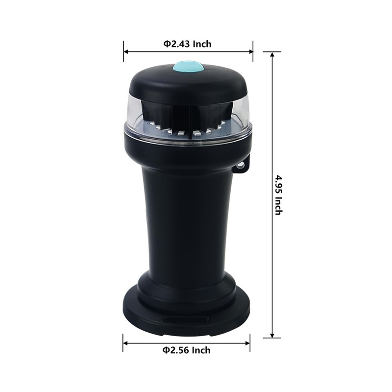 Besramtic Boat Navigation Lights Battery Powered with Magnetic Base Bow