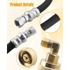 Forklift LPG Propane Hose Fit for Propane-Powered Forklifts, Designed for