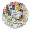 Tarot Lectura Cartas Aesthetic 50 Calcomanías Stickers Pvc Vs Agua