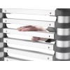 IROS Escalera Telescopica 2.0 Metros Retractil De Alumino