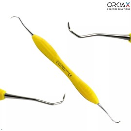 OROAX Raspador de hoz 204S Herramienta dental manual Higiene periodontal CE