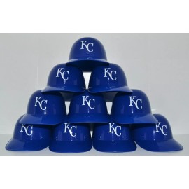 Lot of (10) KANSAS CITY ROYALS Ice Cream SUNDAE HELMETS New Baseball Mini Bowl