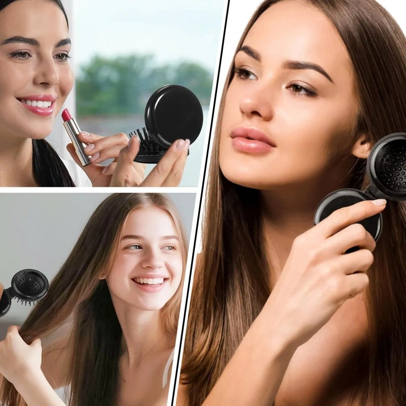 30pcs Espejos De Bolsillo Para Maquillaje Portátil Con Peine