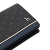 Hazzys (대구신세계)블랙 가죽 퍼피로고 라인배색 2단 카드지갑 HJHO5E457BK (Daegu Shinsegae)