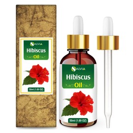 Salvia Hibiscus (Hibiscus Sabdariffa L) 100% Natural Pure Undiluted Uncut Carrier Oil 50ml with Dropper