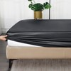 Ersmak Satin Fitted Sheet Only, Luxury Silky King Fitted Sheet