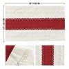 Rose Red Farmhouse Rustic Placemats Set of 4-12x18 Inch