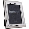 Frametigo Silver Plated Bead Photo Frame - Fits Photo Size