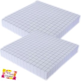 Sticky notes that can be used like a notebook! Graph Notes, Write and Do List, Great for Study and Office, Stationery Notes, 3.0 x 3.0 inches (75 x 75 mm), 100 Sheets (Set of 2)