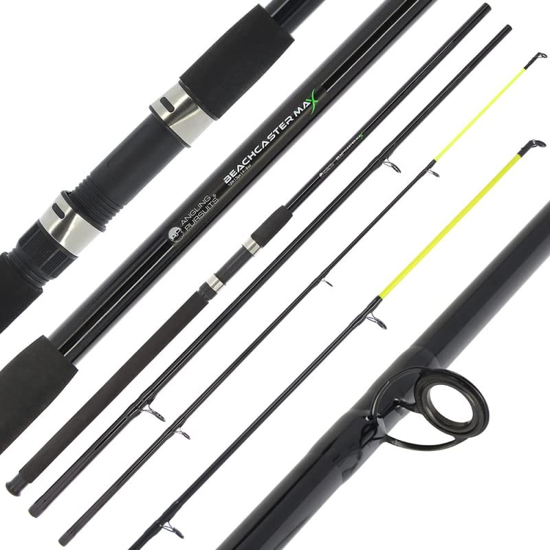2 x AP Beachcaster Fishing Rods 12ft 3pc Rod Sea
