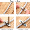 TA-VIGOR 6 Pcs 70mm x 70mm U Shape Connector Bracket