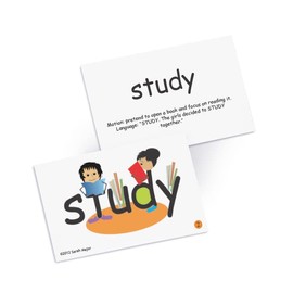 SnapWords® Verbs Pocket Cards | Multisensory | Kinesthetic | ESL | ELL Sight Word Flash Cards
