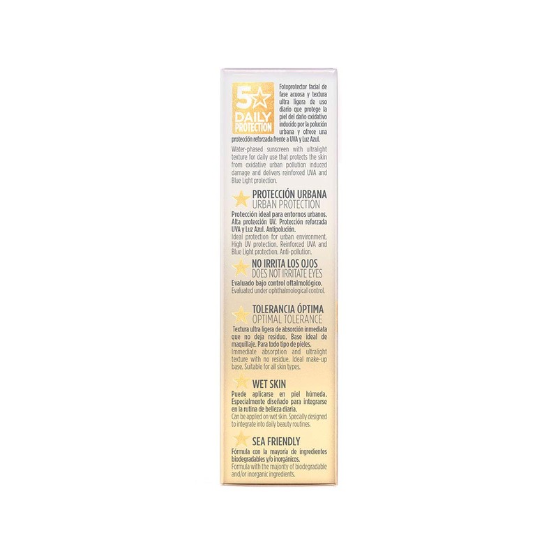 ISDIN Fusion Water Urban SPF 30, Protector Solar Facial, Textura