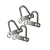 E900 Hardware WH-18P Garage Door Containment W-Hook (4-Pack)