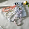 MORSUNBELA Phone Lanyard Beads Phone Strap Hand Wrist Strap Lanyard